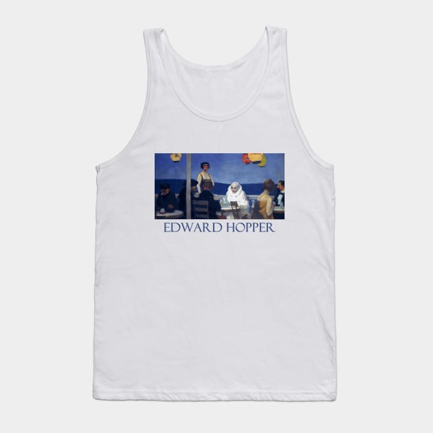 Blue  Night  (1914) by Edward Hopper Tank Top by Naves